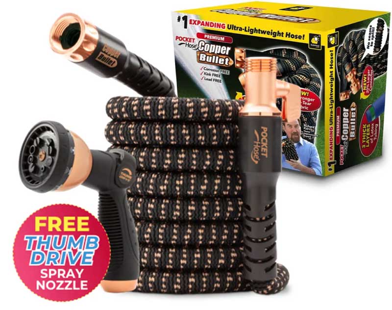 STOP Struggling With a Stiff Garden Hose Super Flexible Pocket Hose